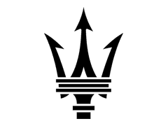 Logo marki Maserati